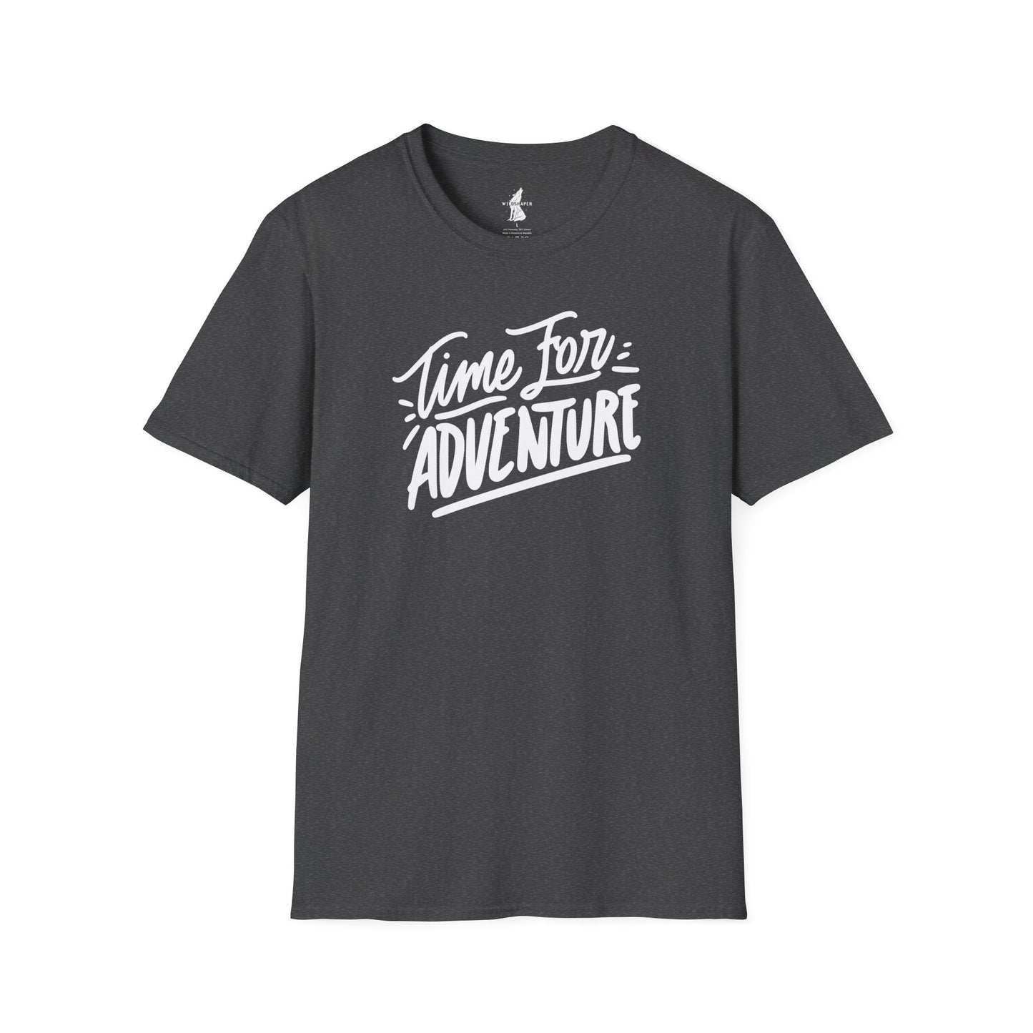 Time For Adventure text Graphic T-Shirt