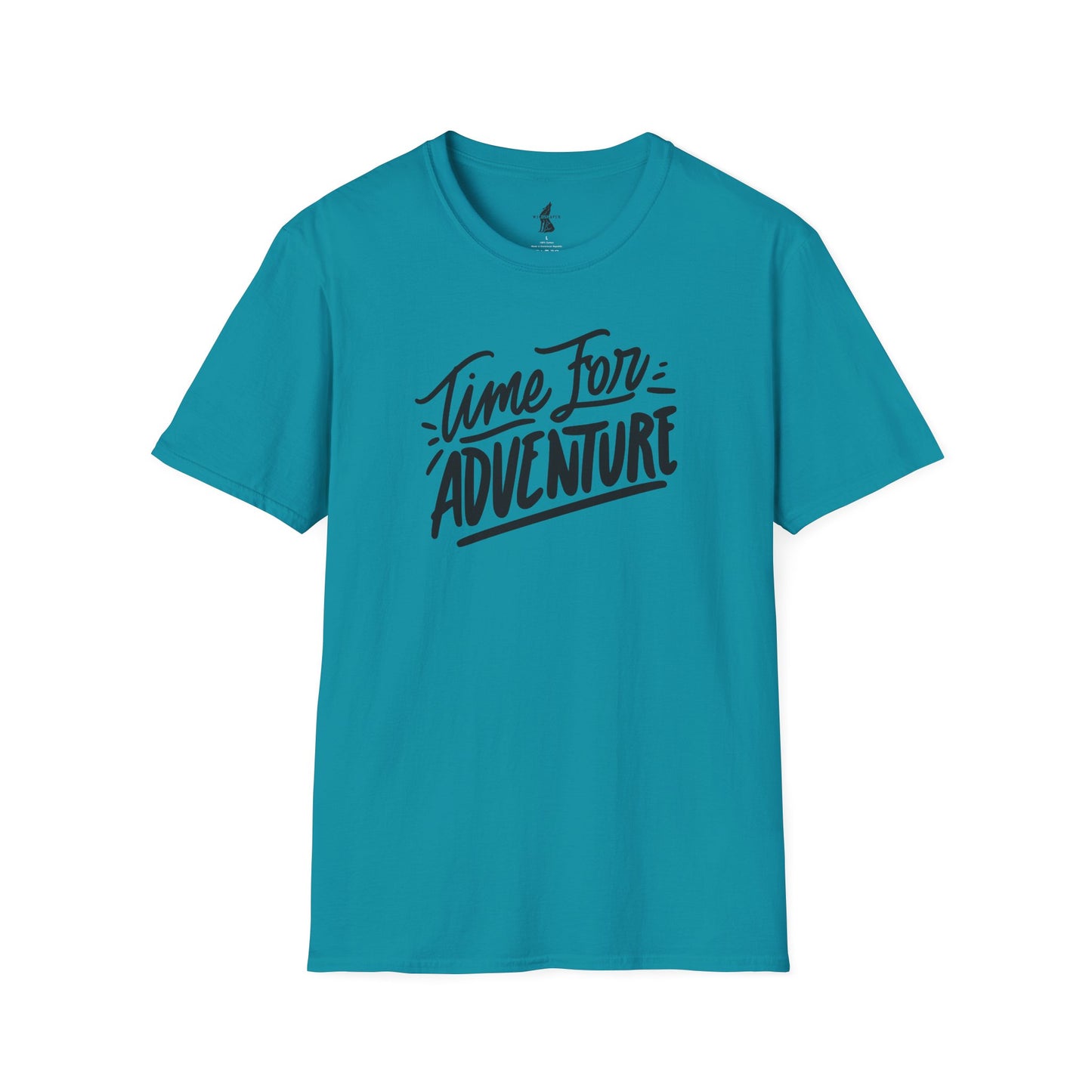 Time For Adventure text Graphic T-Shirt