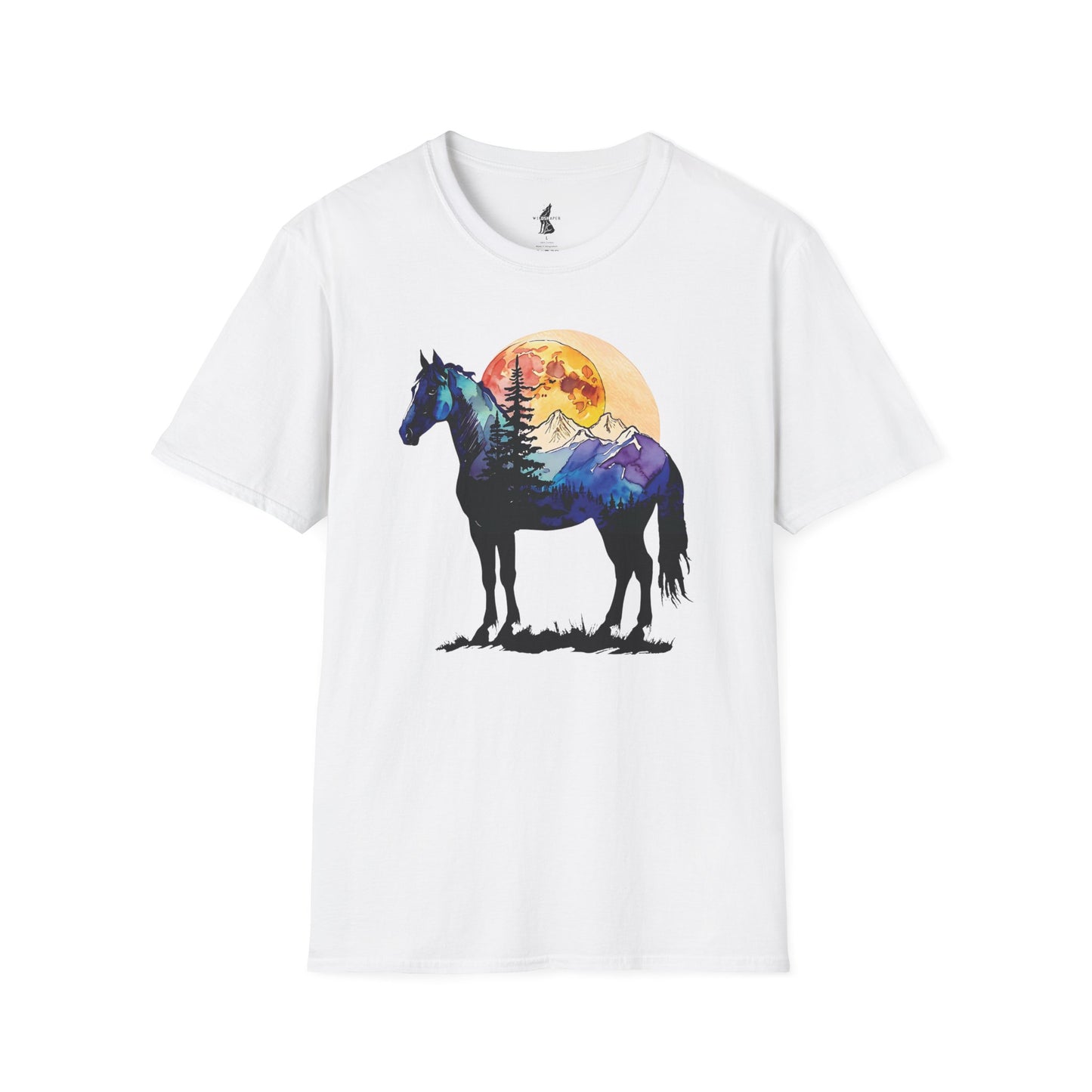Mountain Sunset Horse T-Shirt