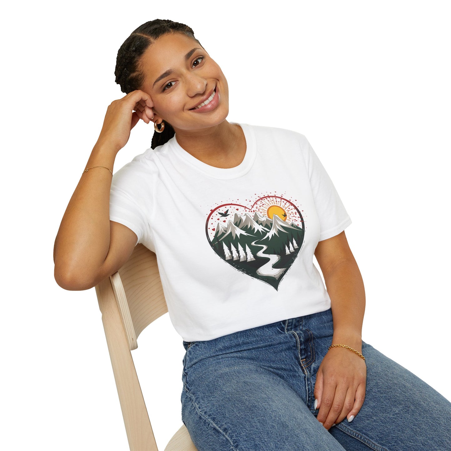I love Mountains Graphic T-Shirt