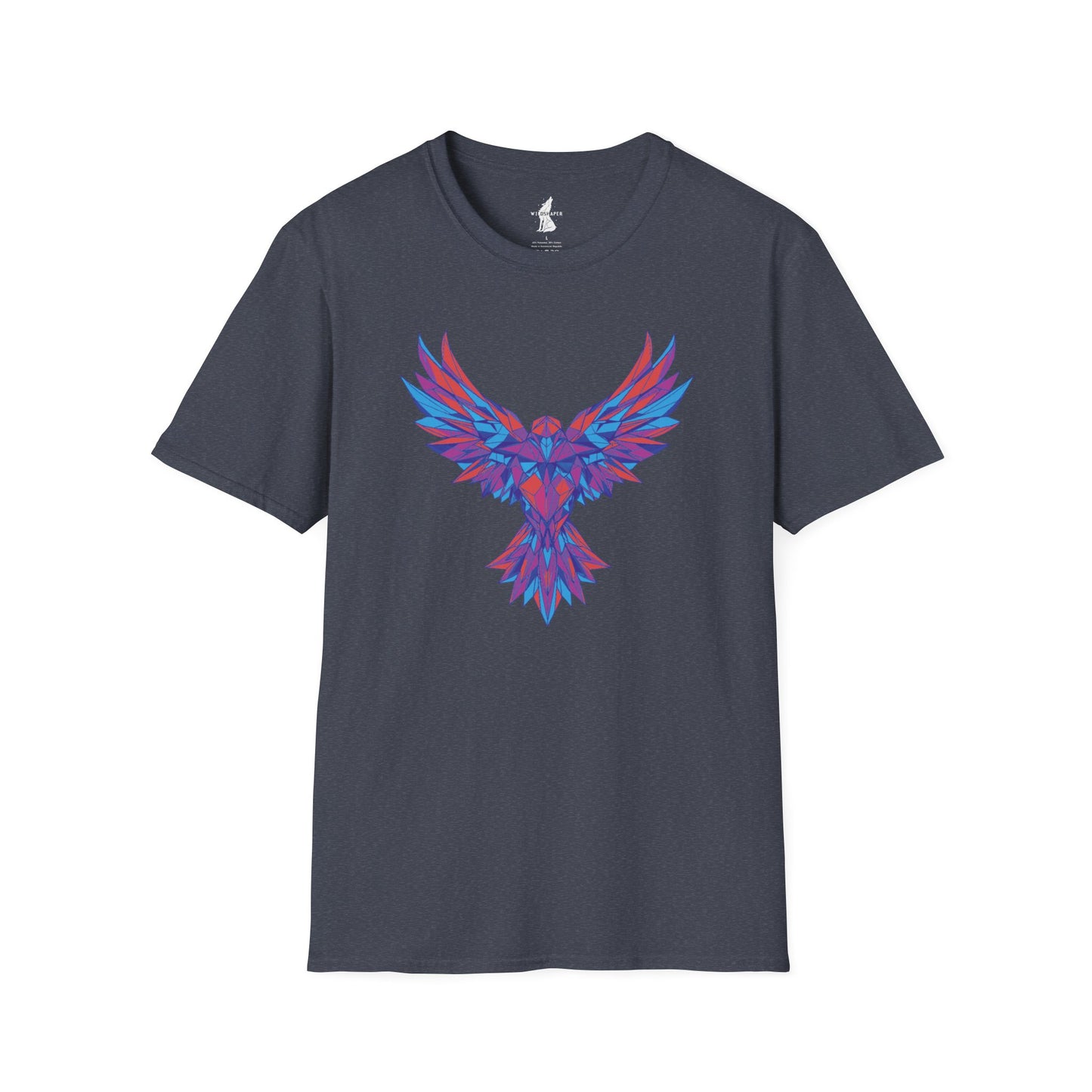 Geometric Eagle Art T-Shirt