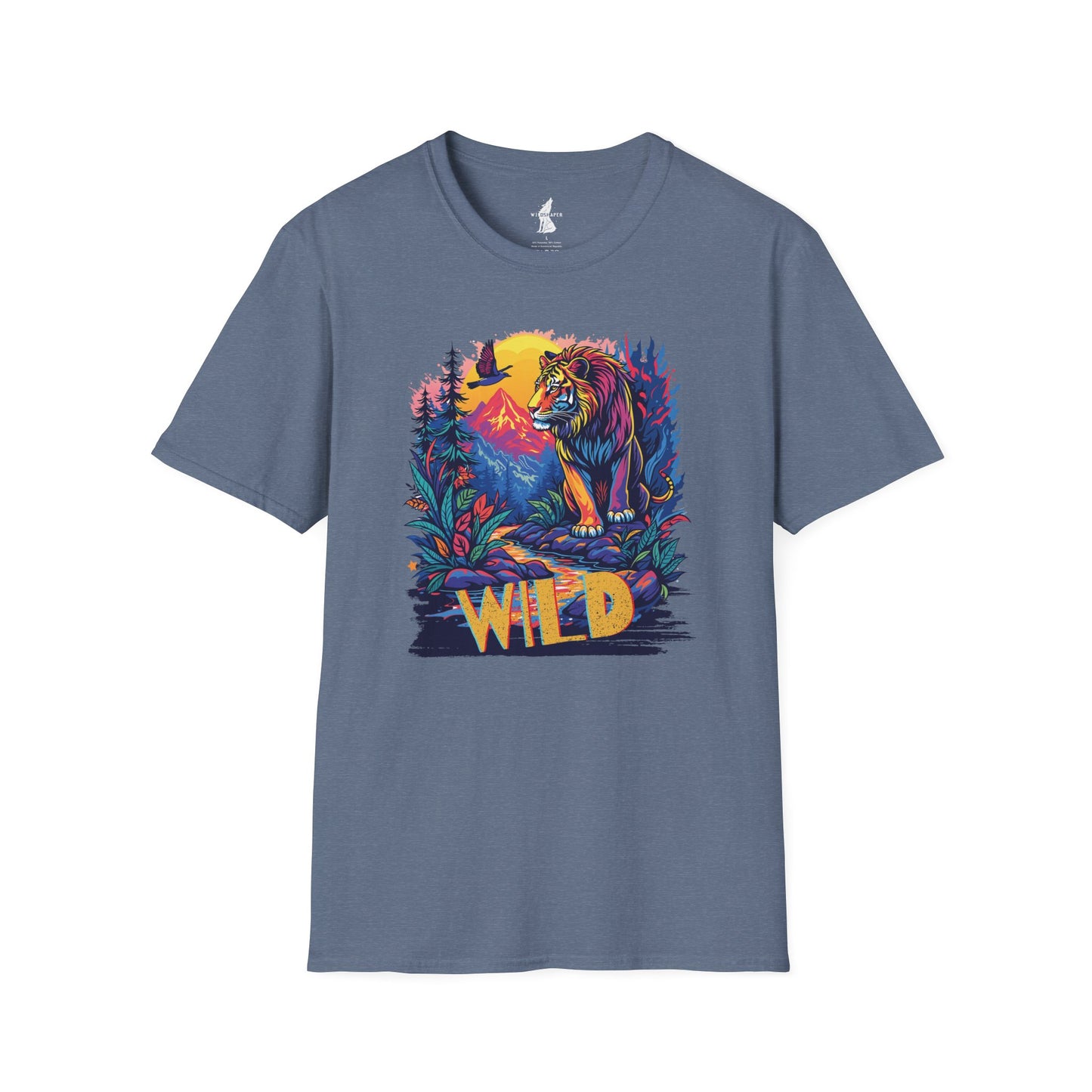 Stay Wild Lion Graphic T-Shirt