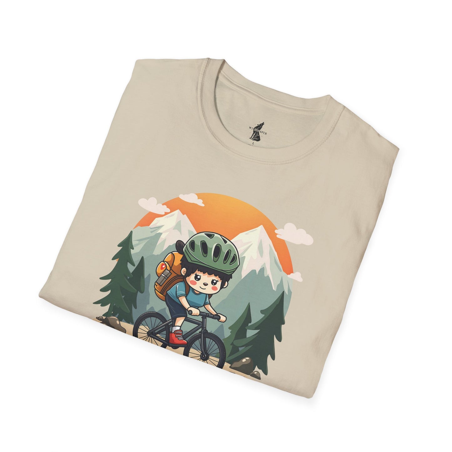 Time For a Ride Mountain Biking Graphic T-Shirt