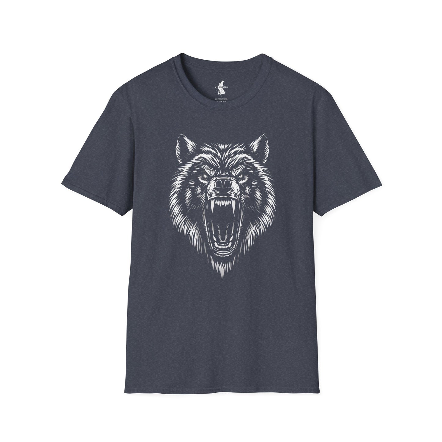 Fierce Wolf Graphic T-Shirt