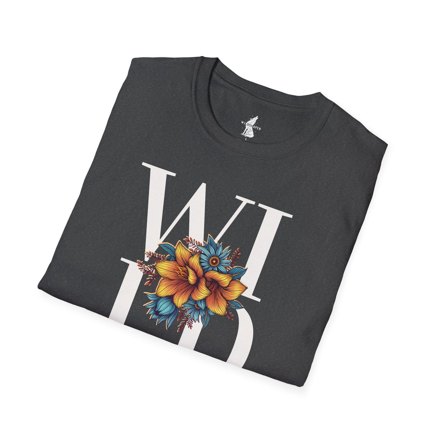 Wild Text Graphic T-Shirt