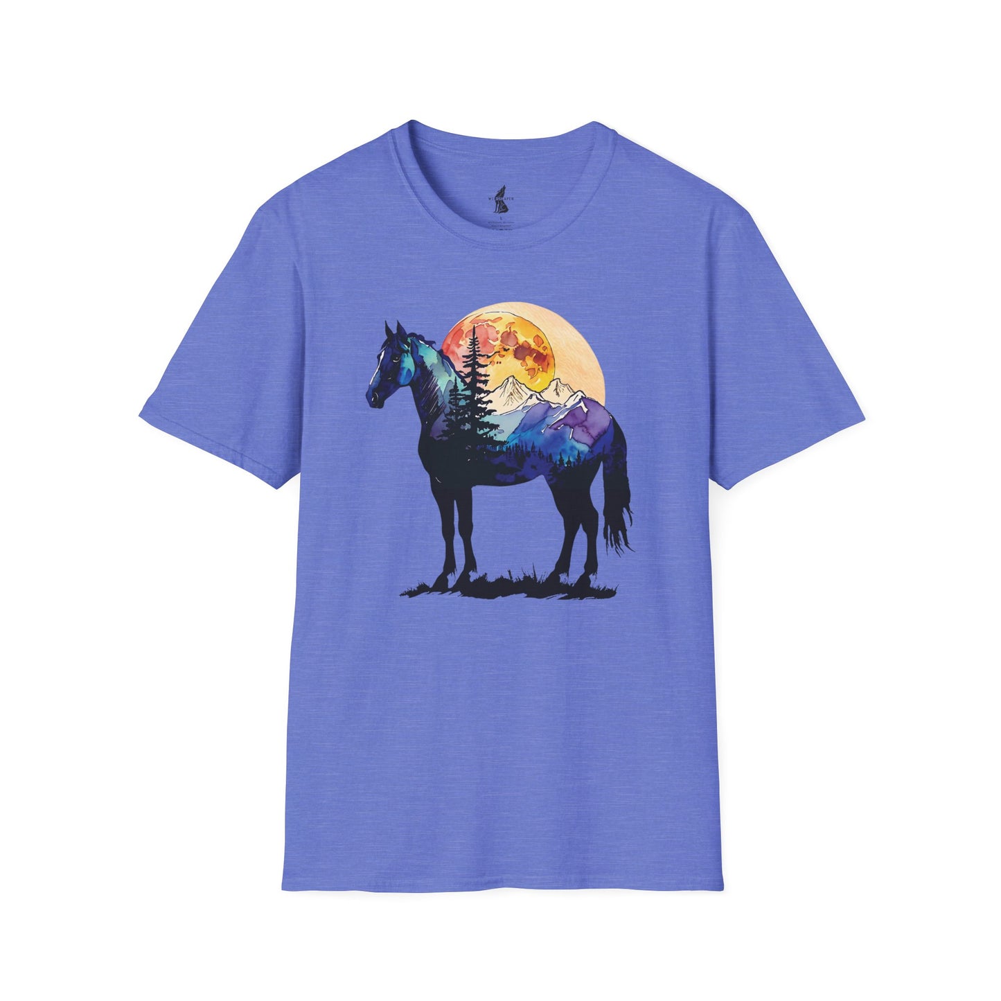 Mountain Sunset Horse T-Shirt