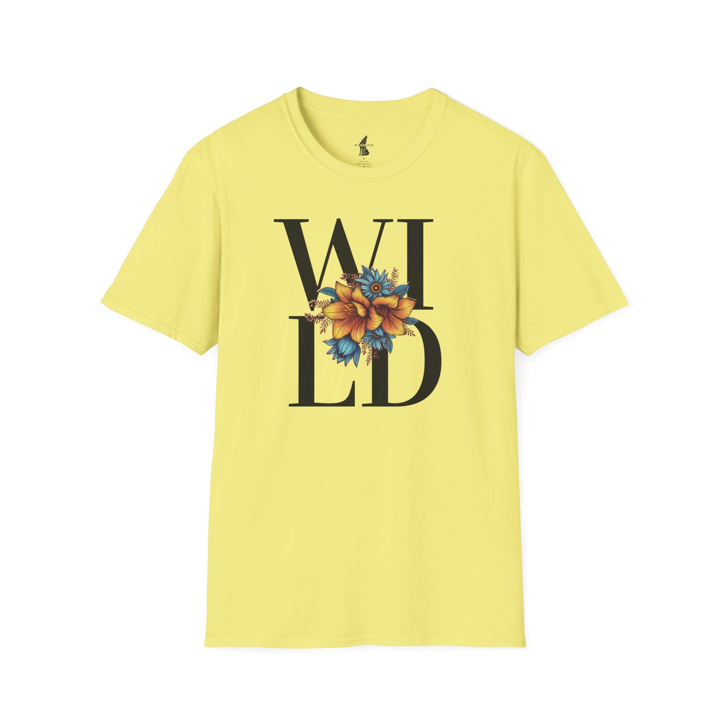 Wild Text Graphic T-Shirt