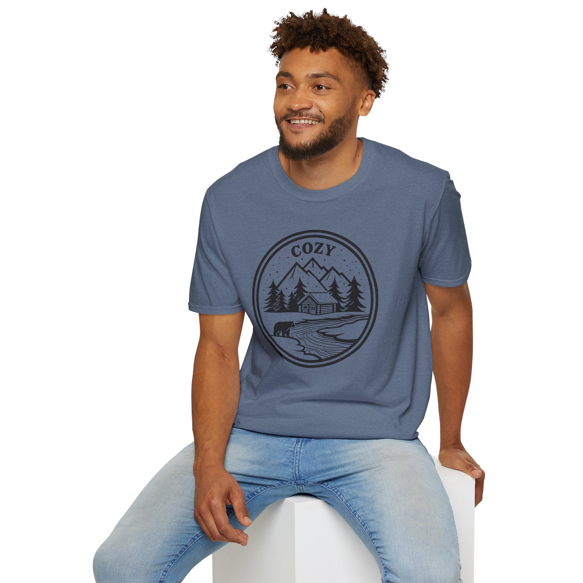 Cozy Cabin in Nature T-Shirt