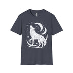 Celestial Howling Wolf T-Shirt