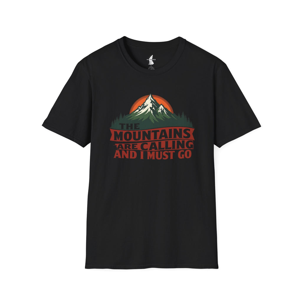 'The Mountains Are Calling' Adventure T-Shirt