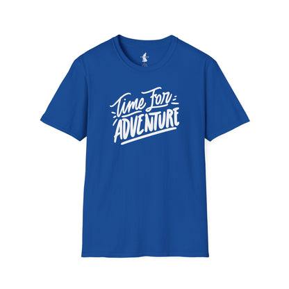 Time For Adventure text Graphic T-Shirt