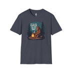 'Not All Who Wander Are Lost, Some Are Just Hiding' Bigfoot T-Shirt