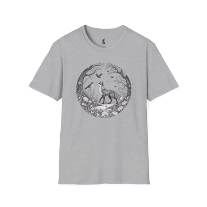 Floral Wild Fox T-Shirt