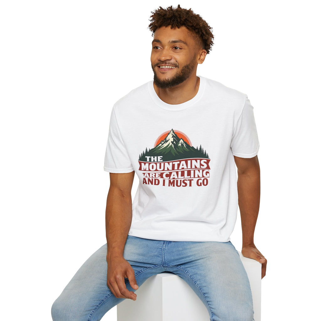 'The Mountains Are Calling' Adventure T-Shirt