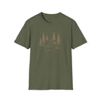 Camping Tent and Campfire T-Shirt
