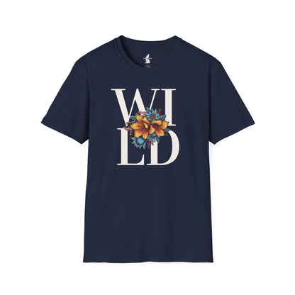 Wild Text Graphic T-Shirt