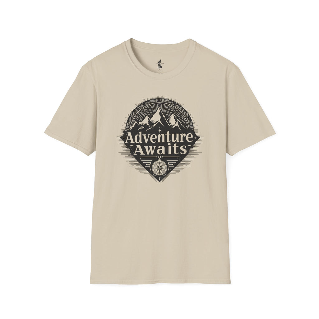 Adventure Awaits T-Shirt - Perfect for Outdoor Lovers and Explorers
