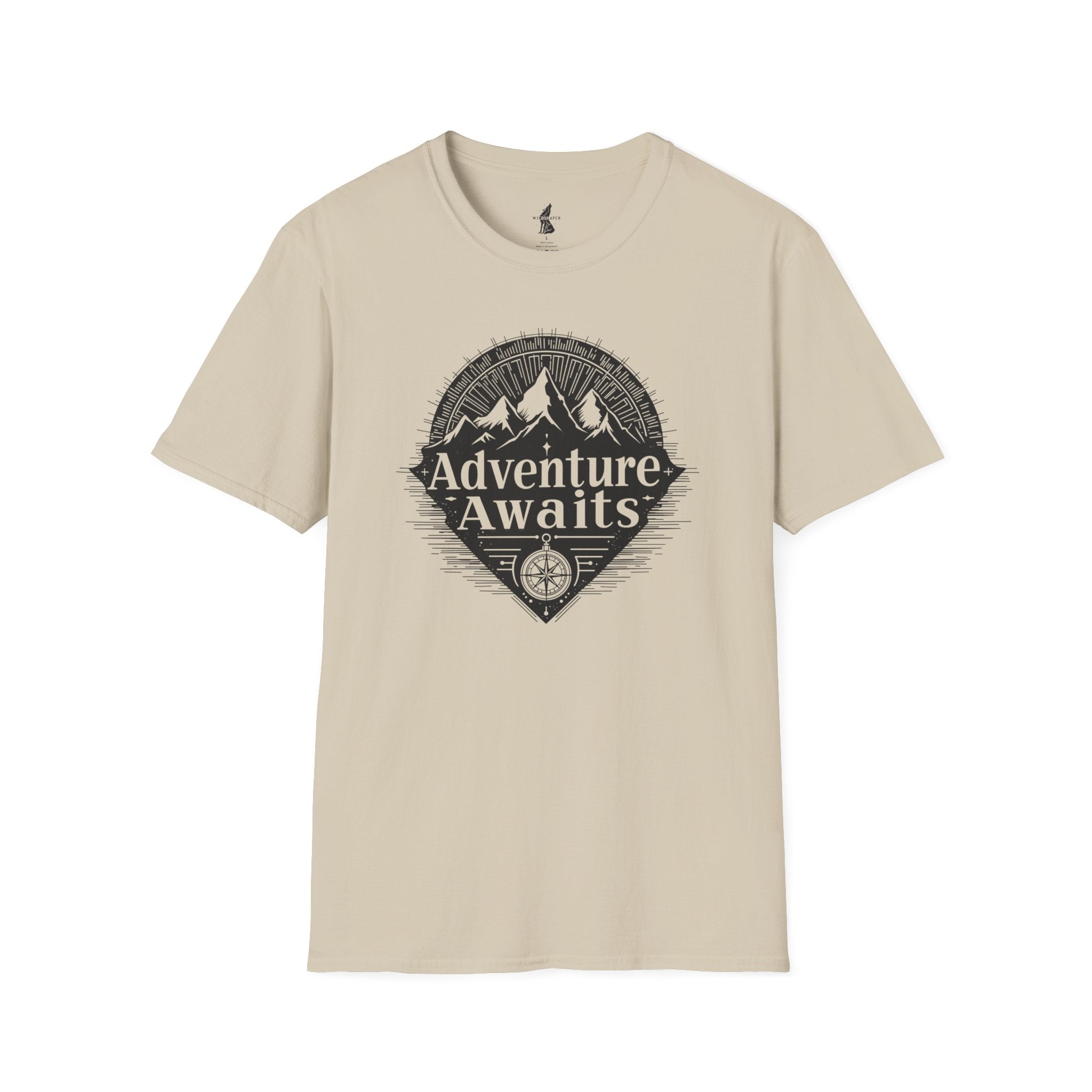 Adventure Awaits T-Shirt - Perfect for Outdoor Lovers and Explorers