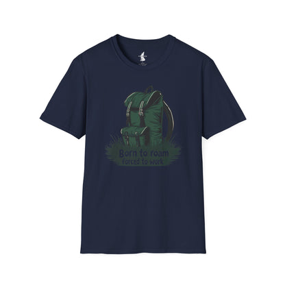 Born To Roam Forced To Work Traveler T-Shirt