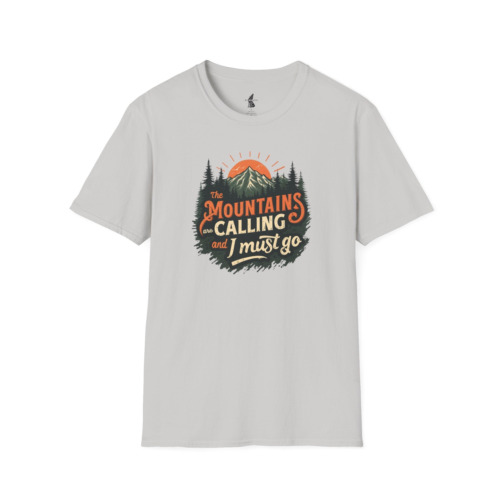Mountains Are Calling And I Must Go Nature Lover T-Shirt