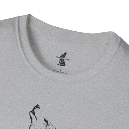 Howling Wolf Silhouette Nature T-Shirt