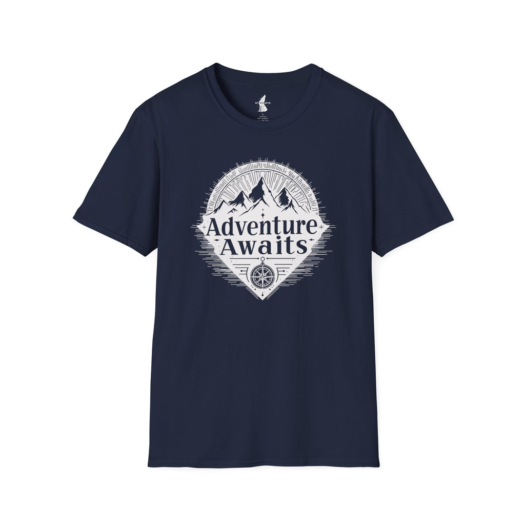 Adventure Awaits T-Shirt - Perfect for Outdoor Lovers and Explorers