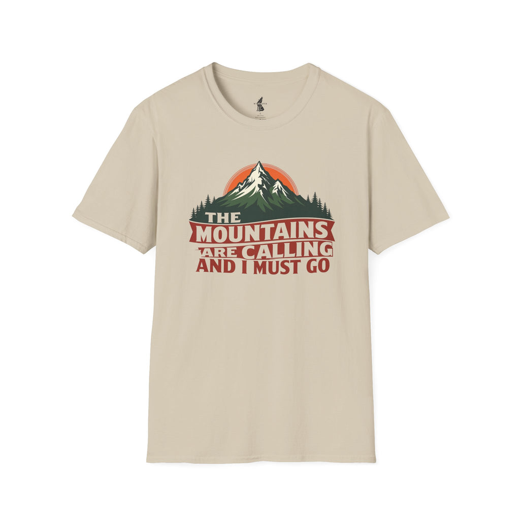 'The Mountains Are Calling' Adventure T-Shirt
