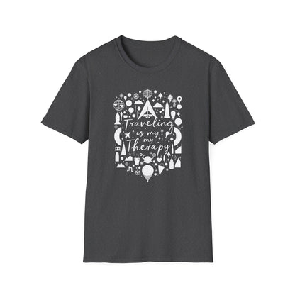 Traveling is My Therapy T-Shirt