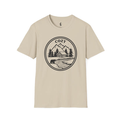 Cozy Cabin in Nature T-Shirt
