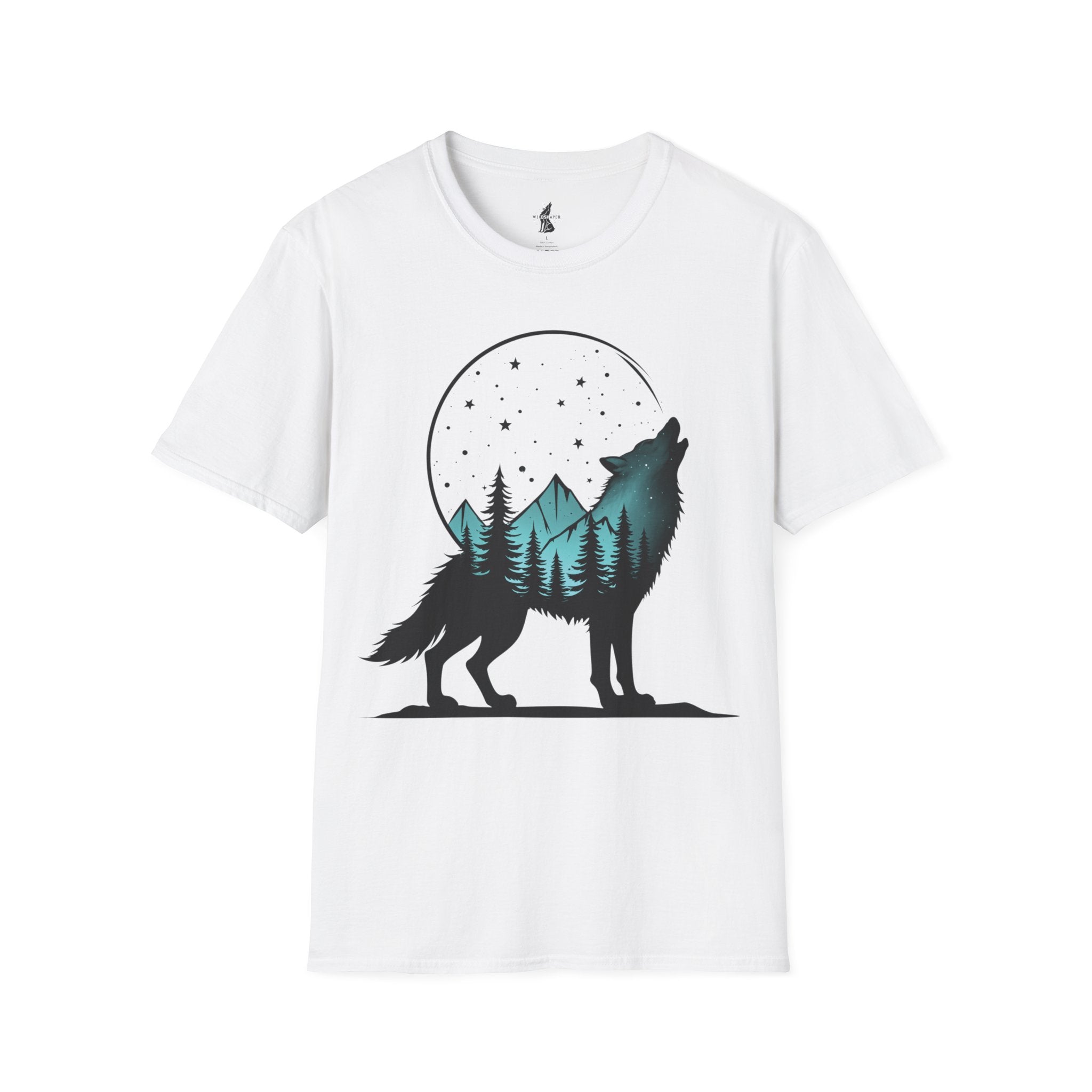 Celestial Nature Wolf T-Shirt