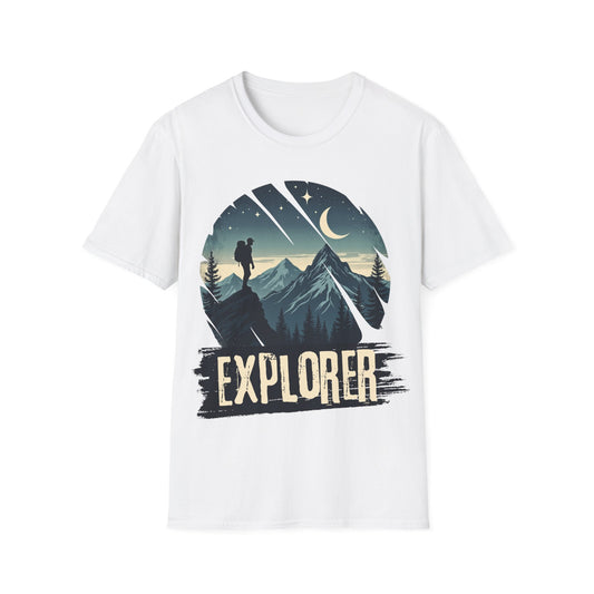 Explorer Unisex Softstyle T-Shirt - Outdoor Adventure Tee