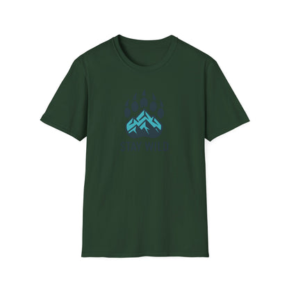 Stay Wild Mountain Emblem T-Shirt