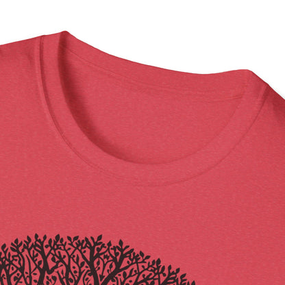 Tree of Life Unisex Softstyle T-Shirt – Nature Inspired Design for Eco-Lovers