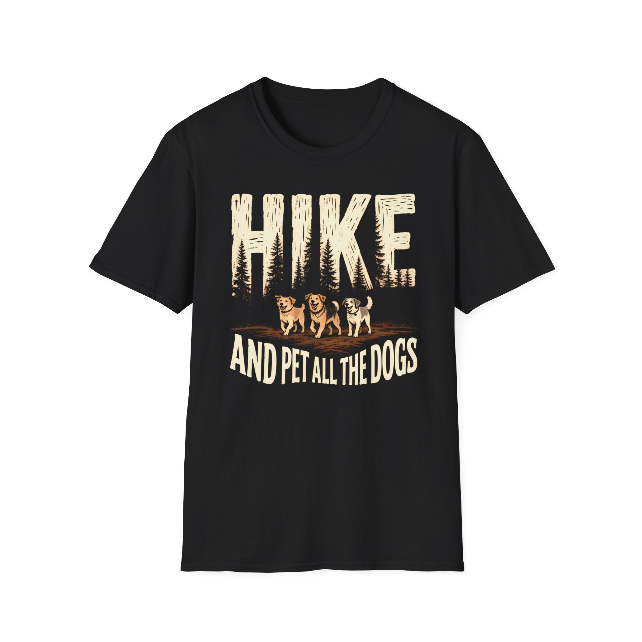 Hike And Pet All The Dogs T-Shirt