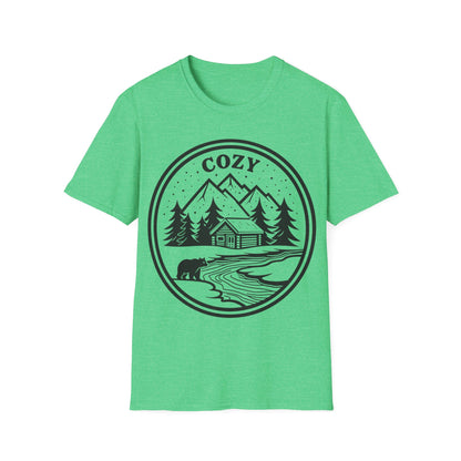 Cozy Cabin Unisex T-Shirt | Nature Inspired Graphic Tee