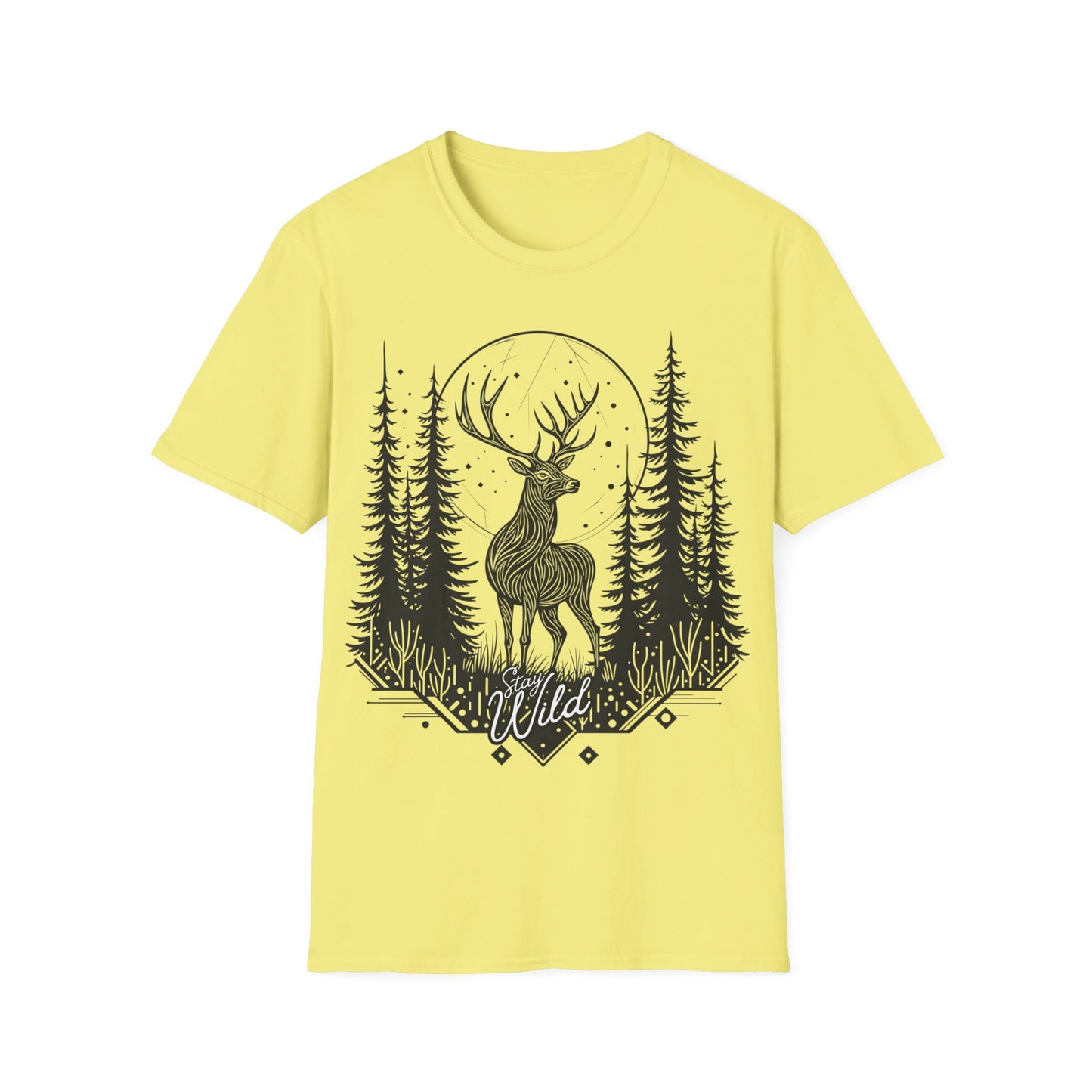 Wildlife Inspired Unisex Softstyle T-Shirt - Nature Lover Gift