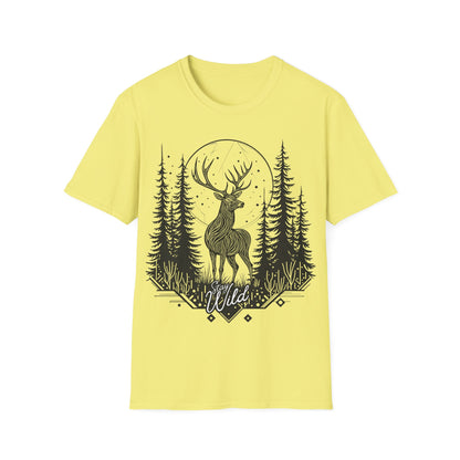 Wildlife Inspired Unisex Softstyle T-Shirt - Nature Lover Gift