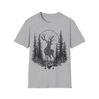 Wildlife Inspired Unisex Softstyle T-Shirt - Nature Lover Gift