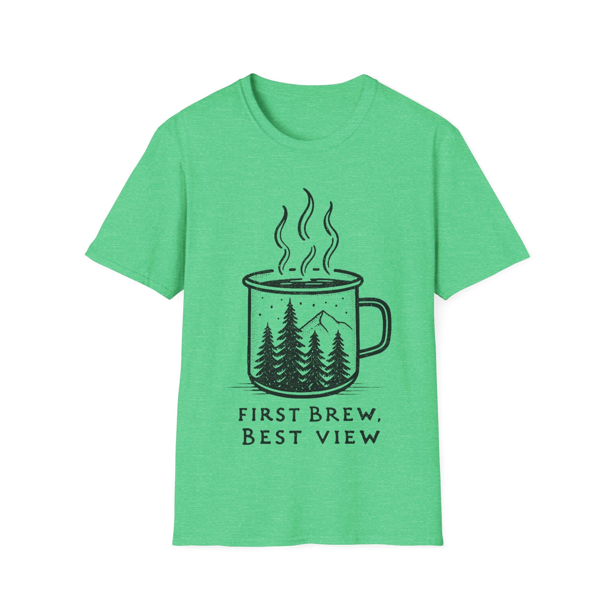 First Brew Best View T-Shirt