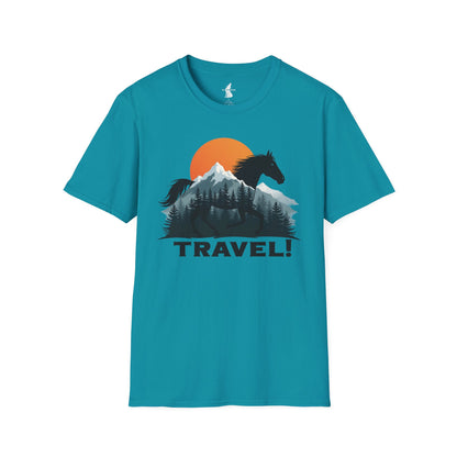 Travel Adventure Horse T-Shirt