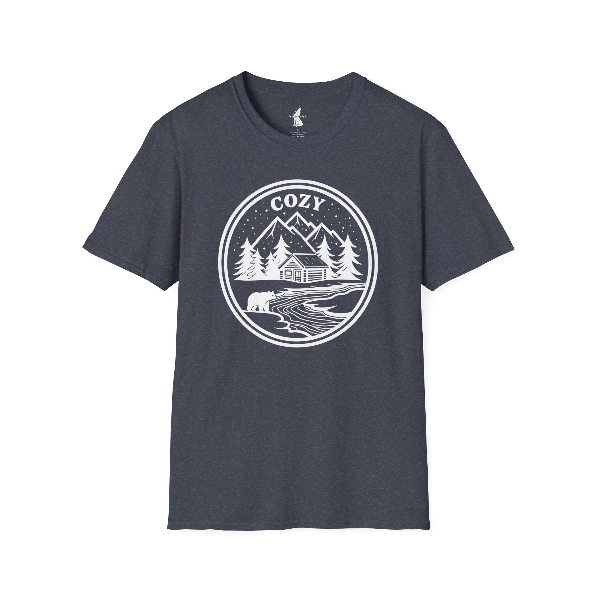 Cozy Cabin in Nature T-Shirt
