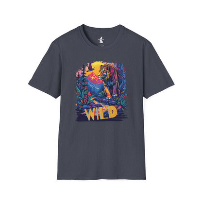 Stay Wild Lion Graphic T-Shirt