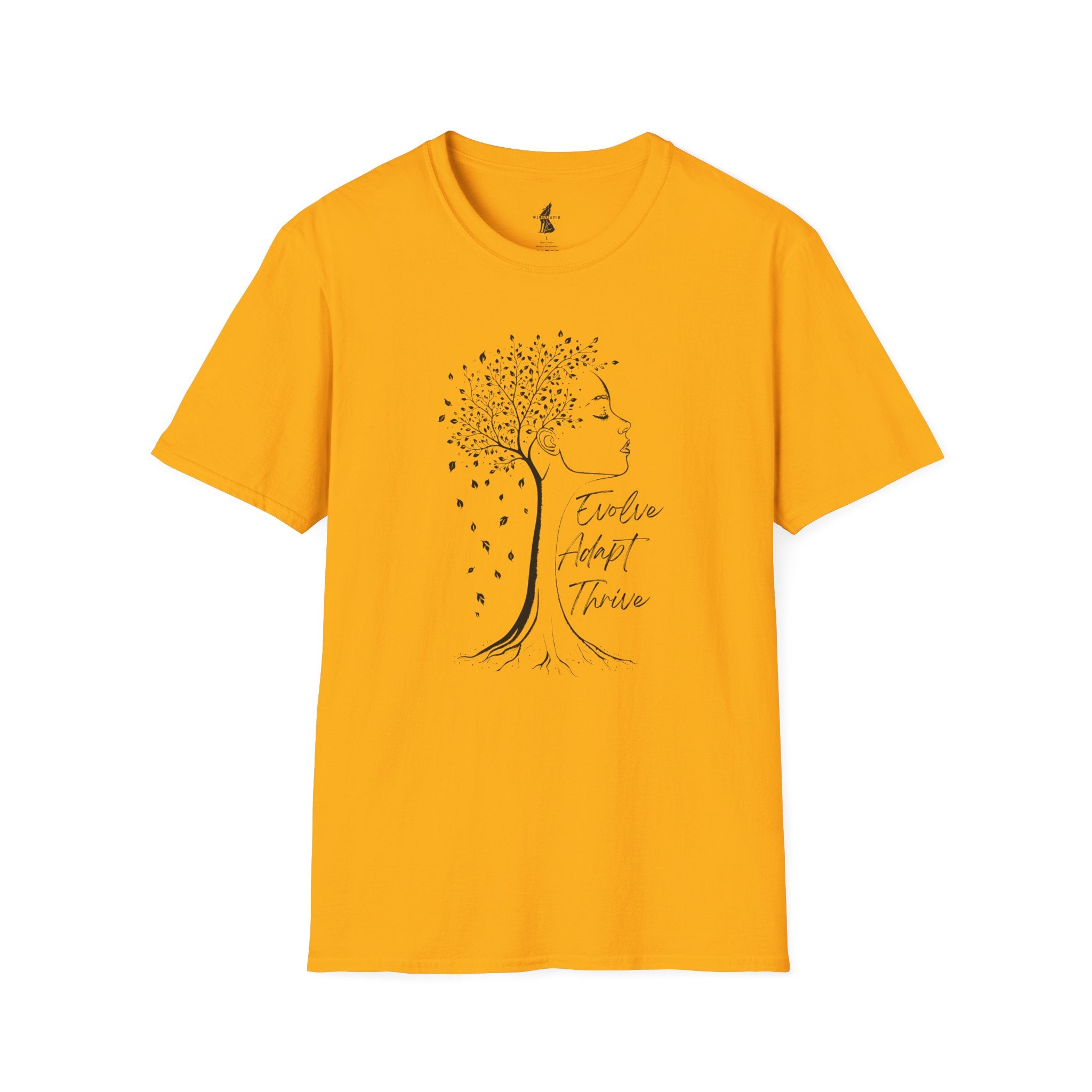 Evolve Adapt Thrive Like Nature Graphic T-shirt