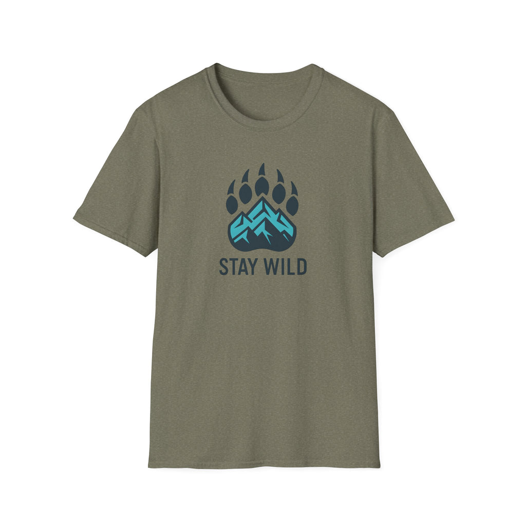 Stay Wild Mountain Emblem T-Shirt
