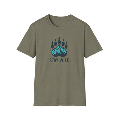 Stay Wild Mountain Emblem T-Shirt