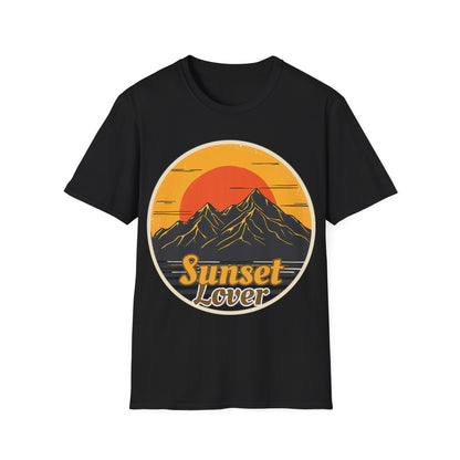 Sunset Lover Unisex Softstyle T-Shirt - Perfect for Nature Lovers and Outdoor Enthusiasts