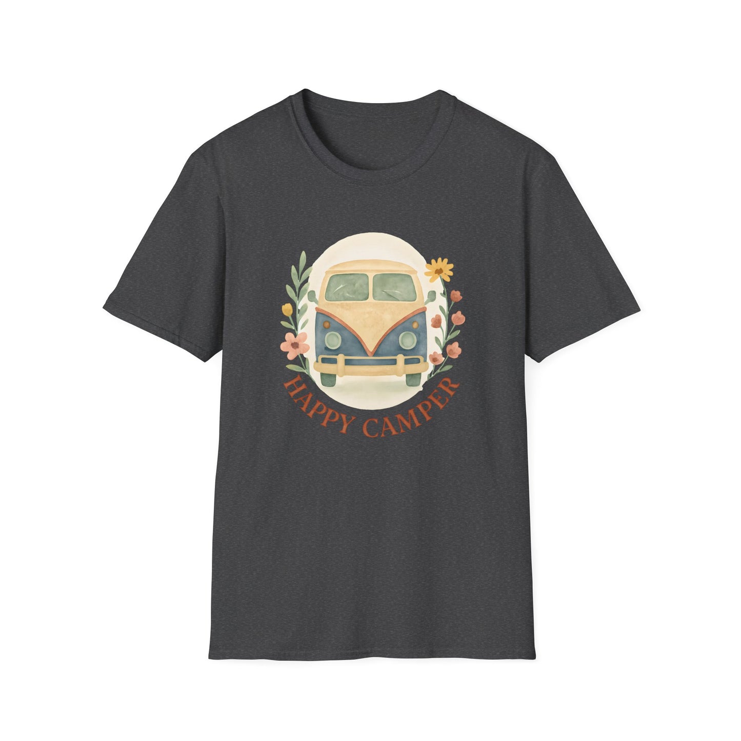 Floral Camper Van T-Shirt