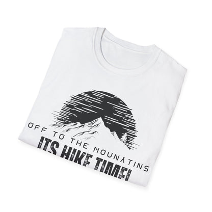 Outdoor Adventure Hike Time T-Shirt | Unisex Softstyle Tee for Nature Lovers