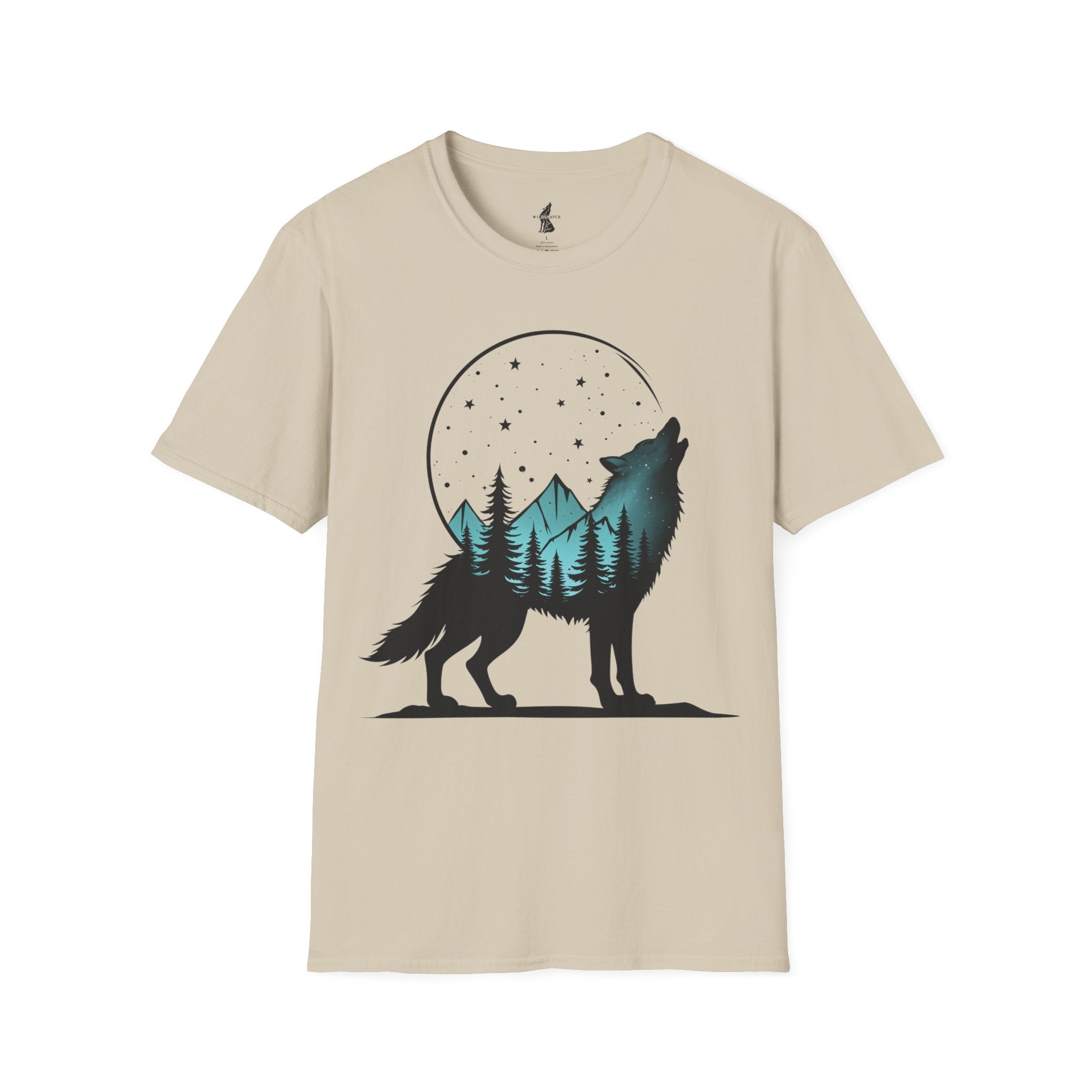 Celestial Nature Wolf T-Shirt
