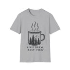 First Brew Best View T-Shirt